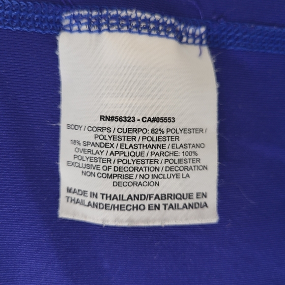 SOLD Nike Women's Pro Combat Dri Fit Running Shorts Lined Mesh Blue Medium - Picture 4 of 6